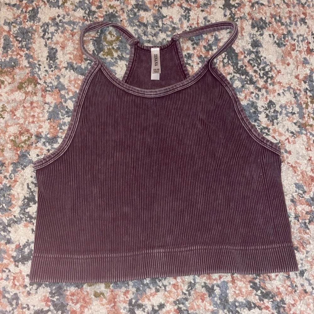 Purple tank top